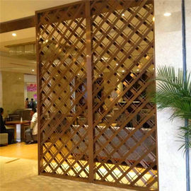 luxury stainless steel Screens & Room Dividers Type for Commercial Home Decor supplier
