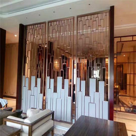 Luxury Interior Design modern home furniture stainless steel decorative partition screen wall divider supplier