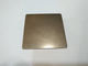 luxury pvd color brown sand blast sheet stainless steel aisi304 316 grade with laser cuting film supplier