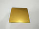 sand blasted finish gold color decorative sheet stainless steel 304 foshan factory supplier