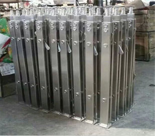 fatory Customized Morden Design Balcony stainless steel railing stair baluster with color mirror finish supplier
