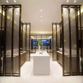 Top quality decorative mouldings stainless steel trim and frame for glass door panel supplier