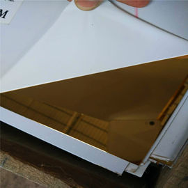 Gold color stainless steel sheet mirror finish 304 factory China supplier supplier