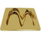 8k mirror gold color stainless steel sheet 304 0.8*1219*2438mm supplier