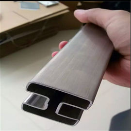 hot sales 304 316L stainless steel groove tube 6m length China supplier