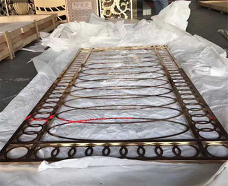laser cutting metal fence metal screen for garden fence or decoration supplier