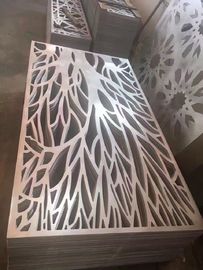 restaurant wall divider 3D decorative panel stainless steel screen supplier