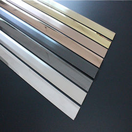 hairline nickel silver colored stainless steel trim metal trim supplier