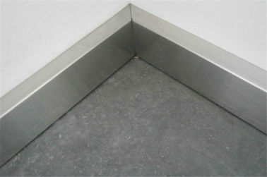 Brushed Finish Silver Stainless Steel Wall Trim Wall Panel Trim 201 304 316 supplier