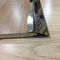 stainless steel metal floor strip trim edges brushed finish tile trim supplier