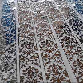 metal ceiling profile stainless steel laser cutting sheet profile for ceiling decoration supplier