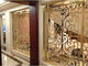OEM curtain wall panel metal screen stainless steel finish brass color supplier