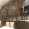 Restaurant wall divider metal screen stainless steel room divider screen supplier