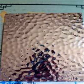 hammered stainless steel sheet mirror sheet 304  316 grade for wall decoration supplier