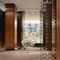 hotel indoor stainless steel screen room divider metal door partition made in china supplier