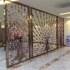 metal artwork gold stainless steel decorative panel made in china supplier