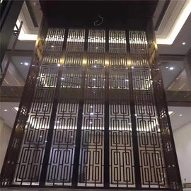 interior decorative wall covering panels laser cut metal screens made in china supplier