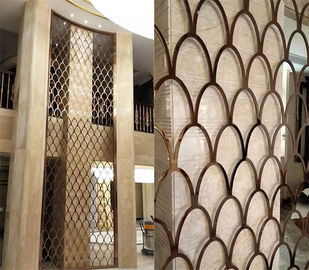 interior decorative wall covering panels laser cut metal screens made in china supplier