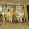 Designed Folding screen room divider stainless steel decorative metal screen supplier