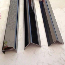 Hairline Finish Matt Stainless Steel Angle U Shape Trim 201 304 316 For Wall Ceiling Frame Furniture Decoration supplier