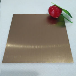 gold decorative stainless steel sheet 304 size 4x8 mirror finish supplier