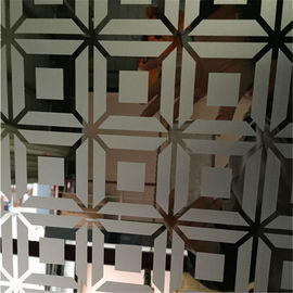 etched pattern stainless steel Decorative Mirror Stainless Steel panel supplier