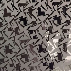 etched pattern stainless steel Decorative Mirror Stainless Steel panel supplier