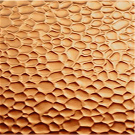 water wave bright finish stainless steel sheet gold color for ceiling decorative panel supplier