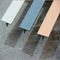 Hairline Finish Bronze Stainless Steel Angle U Shape Trim 201 304 316 For Wall Ceiling Frame Furniture Decoration supplier