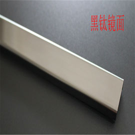 Hairline Finish Bronze Stainless Steel Tile Trim 201 304 316 For Wall Ceiling Frame Furniture Decoration supplier