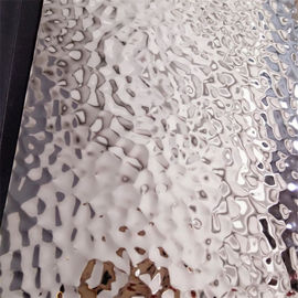 Hot hale 201 304 316 grade hammered stainless steel sheet embossed SS plate supplier