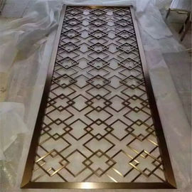 Decorative Metal Screen interior partition wall panel designs customized metal furniture supplier