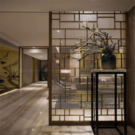 Decorative Metal Screen interior partition wall panel designs customized metal furniture supplier