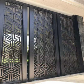 Decorative Metal Screen interior partition wall panel designs customized metal furniture supplier