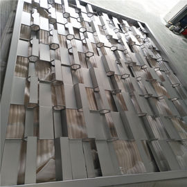 Top sale stainless steel metal screen door panel decorative wall panel design customized supplier