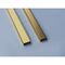 Hairline Finish Gold Stainless Steel U Channel U Shape Profile Trim 201 304 For Wall Ceiling Frame Furniture Decoration supplier