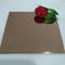 high quality rose gold mirror SS304 sheet decorative 4x8 stainless steel sheet 0.6-1.5mm thickness supplier