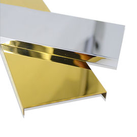 201 304 mirror stainless steel C shape decorative trim for tiles and walls supplier