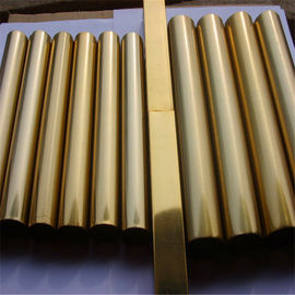 Rose Gold Stainless Steel Pipe Tube Brushed Finish 201 304 316 For Handrail Balustrade Ceiling Decoration supplier