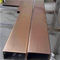 rose gold Stainless Steel Pipe Tube Brushed Finish 201 304 316 For Handrail Balustrade Ceiling Decoration supplier