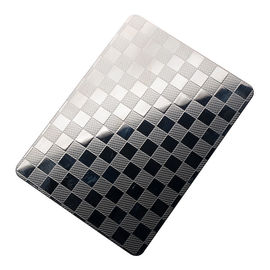 201/304/316/410 embossed/etched/vibration stainless steel sheets for Architectural cladding/Elevator decoration supplier