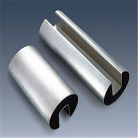 304 316 stainless steel channel tube and pipe for glass railings with mirror or hairline finish supplier