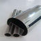 high quality 304 316 stainless steel round slotted tube and SS pipe for glass railing supplier