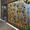 Perforated Carved Aluminum Panel for Decoration Wall partition metal screen supplier