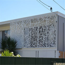 Desgined metal screen Exterior Perforated Aluminum Wall Facade Panel for Building supplier