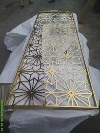 Gold Stainless Steel Screen Panels Stair  For Railing/Balustrade/Balcony supplier