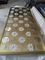 Gold Stainless Steel Room Divider For Hotels/Villa/Lobby Interior Decoration supplier