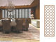 Mirror Gold Stainless Steel Perforated  Panels For Hotels/Villa/Lobby/Shopping Mall supplier