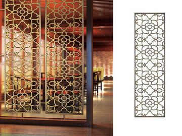 Black Stainless Steel Carved/ Engraved Mashrabiyia  Panels For Facade/Wall Cladding/ Curtain Wall/Ceiling supplier