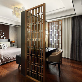 Rose Gold Stainless Steel Partition For Sunshades/Louver/Window Screen supplier